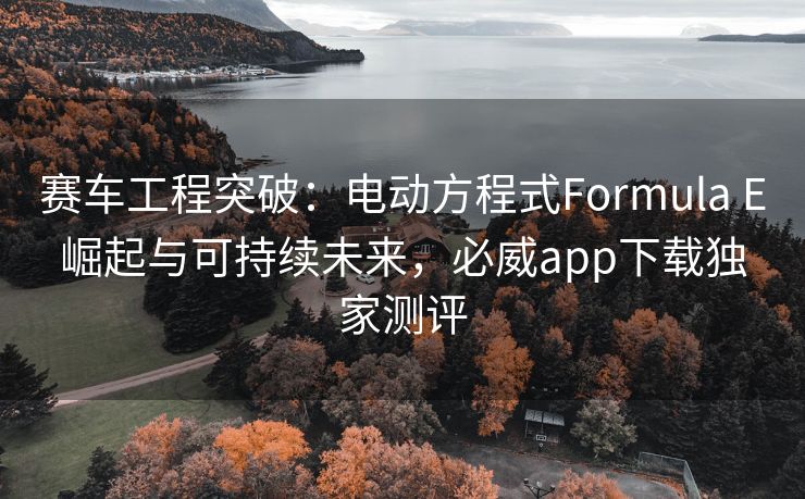 赛车工程突破：电动方程式Formula E崛起与可持续未来，必威app下载独家测评  第2张