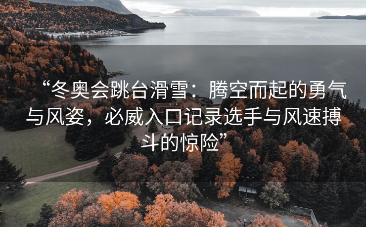 “冬奥会跳台滑雪：腾空而起的勇气与风姿，必威入口记录选手与风速搏斗的惊险”